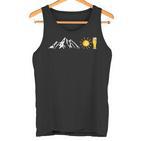 Bergeonne Bier X Bergsteiger Wanderer Lecker Bierchen Bier Tank Top
