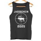 Jagdschein 2025 Passed Green Tank Top