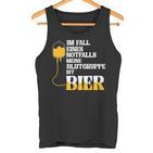 Meine Blutgruppe Ist Bier Ist Bier Tank Top