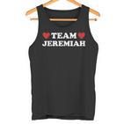 Team Jeremiah Ich Liebe Jeremiah Ich Liebe Jeremiah Tank Top