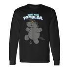 Pummeleinhorn Grummeleinhorn Nicht Mein Problem Fun Langarmshirts