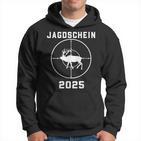 Jagdschein 2025 Passed Green Kapuzenpullover