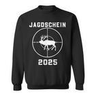 Jagdschein 2025 Passed Green Sweatshirt