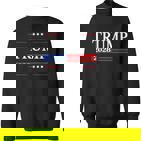 Trump 2028 Flag President Pro Trump 2028 American Flag Sweatshirt