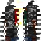 Bro Level 9 Unlocked 9Th Birthdayideo Gamer Boy T-Shirt mit Rückendruck