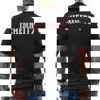Chemnitz Germany Germany Memory Chemnitz T-Shirt mit Rückendruck