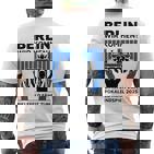 Bielefeld Berlin Pokal Endspiel Cup Final 2025 Football T-Shirt mit Rückendruck