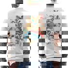 Justice Leaguetarburst T-Shirt mit Rückendruck