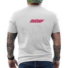 Moto Gpuper Bikes Grand Prix Motorradrennen T-Shirt mit Rückendruck