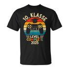 10 Klasse Level Complete 2025 Abschluss 10 Klasse T-Shirt