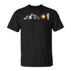 Bergeonne Bier X Bergsteiger Wanderer Lecker Bierchen Bier T-Shirt