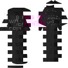 Ich Heirate Wir Feiern I Partnerdesign Bride Jga T-Shirt