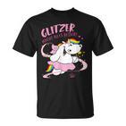 Pummel & Friends Pummelfee Pummeleinhorn Glitzer T-Shirt