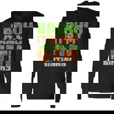 Birthday Boy Bruh It's My 6Th Birthday Video Game Pixel Long Sleeve T-Shirt