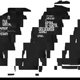 Dad Grandpa Great-Grandpa Legend Vintage Distressed Graphic Long Sleeve T-Shirt