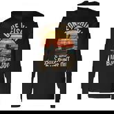 Gone Fishin’ Back When The Bait Runs Out Vintage Long Sleeve T-Shirt