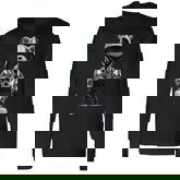 Rap Bear Collector Style Reflective Hip Hop Teddy With Bling Long Sleeve T-Shirt