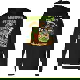 Summerween Horror Characters Halloween On The Beach Long Sleeve T-Shirt