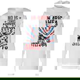 George Washington Protest Sign Democracy No Kings In America Long Sleeve T-Shirt