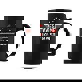 Awesome Like My Son Fathers Day Dad Coffee Mug
