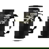 Bigfoot Deer Hunting Usa Flag Deer Hunting Buck Season Coffee Mug