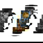 Cute Giraffe Africa Van Gogh Style Starry Night Coffee Mug