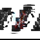 Giraffe Love 4Th Of July Usa Flag Giraffe Women Coffee Mug