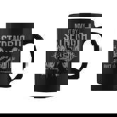 My Strength Christian Bible Gym Workout Weightlifting Coffee Mug