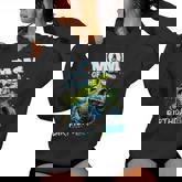 Mom Of The Birthday Boy Monster Truck Dinosaur Party T Rex Women Hoodie