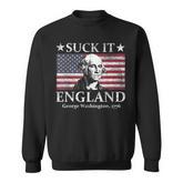 4Th Of July American Patriotic Suck It England Washington Sweatshirt
