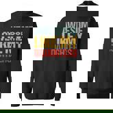 Awesome Like My Daughters Dad Fathers Day Sweatshirt