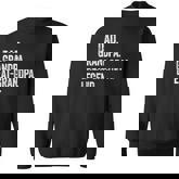 Dad Grandpa Great-Grandpa Legend Vintage Distressed Graphic Sweatshirt