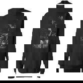 Deer In The Forest Nature Animals Deer Lovers Sweatshirt