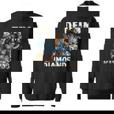Denim And Diamonds African Melanin Swag Cowgirls Western Sweatshirt