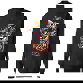 Skeleton Mariachi Guitar Pocket Cinco De Mayo Mexican Sweatshirt