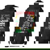 Junenth 1865 Afro Freedom Breaking Chains Freeish Roots Sweatshirt
