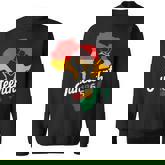 Junenth 1865 Black History Afro American African Freedom Sweatshirt