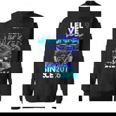 Level 9 Unlocked Awesome Since 2016 9Th Birthday Gaming Sweatshirt