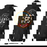 Poppo The Legend The Man Poppo Fathers Day Sweatshirt