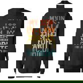 My Son-In-Law Is My Favorite Child Humor Family Fathers Day Sweatshirt