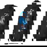 Graphic Teddy Bear Cool Bears Hip Hop Streetwear Colorful Sweatshirt