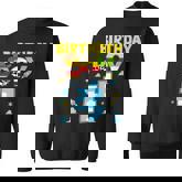 Western Family Birthday Boy 4 Cowboy 4Th Birthday Sweatshirt