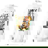 3Rd Birthday Young Wild And Three Safari 3 Year Old Sweatshirt