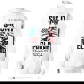 Men's Suck-It England 4Th July George Washington 1776 Sweatshirt
