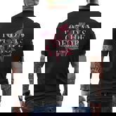 107 Days Of Hope Kamala Harris Men's T-shirt Back Print