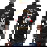 65Th Wedding Anniversary Couples Just Married 65 Years Men's T-shirt Back Print