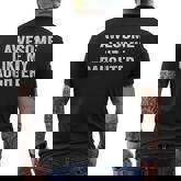 Awesome Like My Daughter Dad Fathers Day 2025 Men's T-shirt Back Print