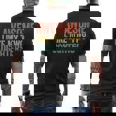 Awesome Like My Two Daughters Dad Fathers Day Men's T-shirt Back Print