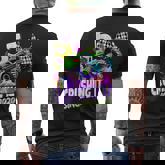 Birthday Boys Monster Truck 5 Year Old 5Th Birthday Party Men's T-shirt Back Print