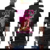 Boots On The Ground Cowgirl Linedance Boot Cowboy Western Men's T-shirt Back Print